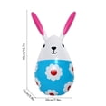 thumbnail image 4 of Aufmer 2 Pcs Easter Inflatable Egg Decor, Colorful Courtyard Decoration for Holiday Festivities, Perfect Easter Toy and Party Supply, 4 of 6