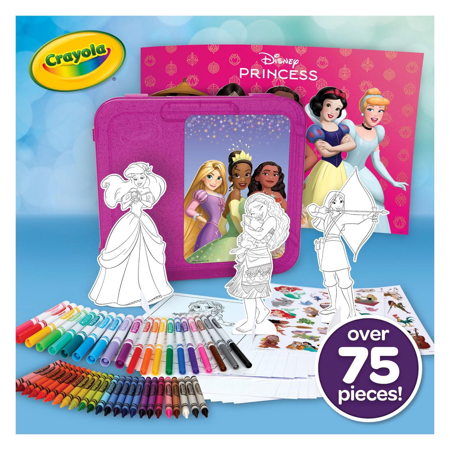 Coffre d’art Crayola princesses Disney