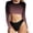 Hot Pink, variant on Birdeem Women Printed Long Sleeved Round Neck Split Swimsuit Swimwear