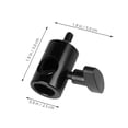 thumbnail image 2 of 1/4 Screw Universal Adapter for Camera Lamp Holder Tripod Flash 1 Set, 2 of 8