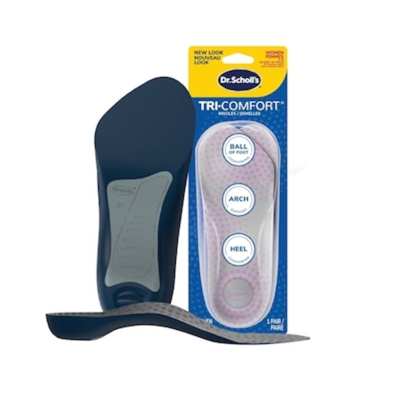 Dr. Scholl's Women's Tri- Comfort Insoles - Size 6-10