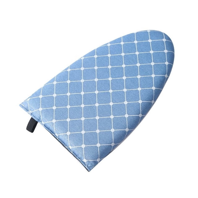 Handheld Ironing Board Mini Portable Ironing Pad | Heat Resistant Waterproof Layer | Thick Sponge Insulation | Mesh Finger Buckle | Anti-Scald | Flexible for Sleeves Collars Shoulders