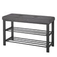 thumbnail image 4 of neatfreak! Fabric Upholstered Shoe Storage Bench, 4 of 5