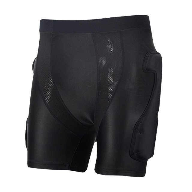 jinwen Shorts Rembourrés de Patinage avec Protège-Fesses pour Patinage à Roulettes Sports de Plein Air S
