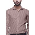 thumbnail image 4 of BESTMAN Chemise en Coton avec Poches Col Évasé Boutonnée Chemise Formelle, 4 of 5
