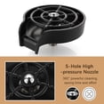 thumbnail image 4 of Mistaha Glass Rinser for Kitchen Sink Bottle Cups Washer for Sink Attachment Bar Glass Rinser ABS Kitchen Sink Accessories with Soft Water Tube, 4 of 8