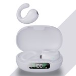 Bluetooths Earbuds, 3D HiFi Stereo Over Ear Headphones with Charging Case, Touch Control Wirelessly Earphones Noise Reduction for Workout Running Gym