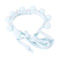 thumbnail image 2 of CBFFDC Cat Necklace Handmade Beautiful Fake Pearl Decor Fur Ball Pet Dog Collar Pet Neck Circle, 2 of 7