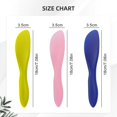 thumbnail image 4 of XIPYYKM 4 Count Spreaders Set, Reusable Plastic Knives, Strong and Durable, Ideal for Butter, Jelly, Cream Cheese and Nut Butter, Handy Kitchen Tool, BPA-Free, 4 of 5