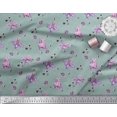 thumbnail image 3 of Soimoi Satin Silk Fabric Check,Spider & Bat Kids Print Sewing Fabric Yard 42 Inch Wide, 3 of 3