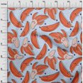 thumbnail image 3 of oneOone Polyester Spandex Red Fabric Asian Kawaii Craft Projects Decor Fabric Printed By The Yard 56 Inch Wide, 3 of 4