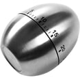 thumbnail image 3 of Kitchen timer, "Egg" kitchen timer, Funny egg timer, Stainless steel Timer kitchen with stopwatch Hand wash, 3 of 5