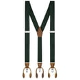 thumbnail image 1 of Buyless Fashion Suspenders For Men - 48" Adjustable Straps 1 1/4" - Y Back With Clips And Buttons, 1 of 7