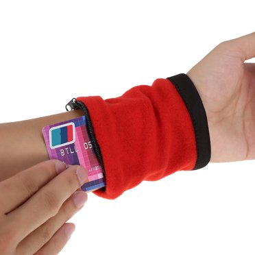Sport Running Exercice Bracelet, 5Colors Sport en Plein Air Course Jogging Exercice Gymnase Bracelet Pochette Portefeuille