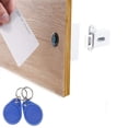thumbnail image 1 of TopLLC Invisible Electronic Cabinet Lock, Hidden Lock, DIY RFID Lock-tch For Wooden Cabinet Drawer Locker Cupboard on Clearance, 1 of 6