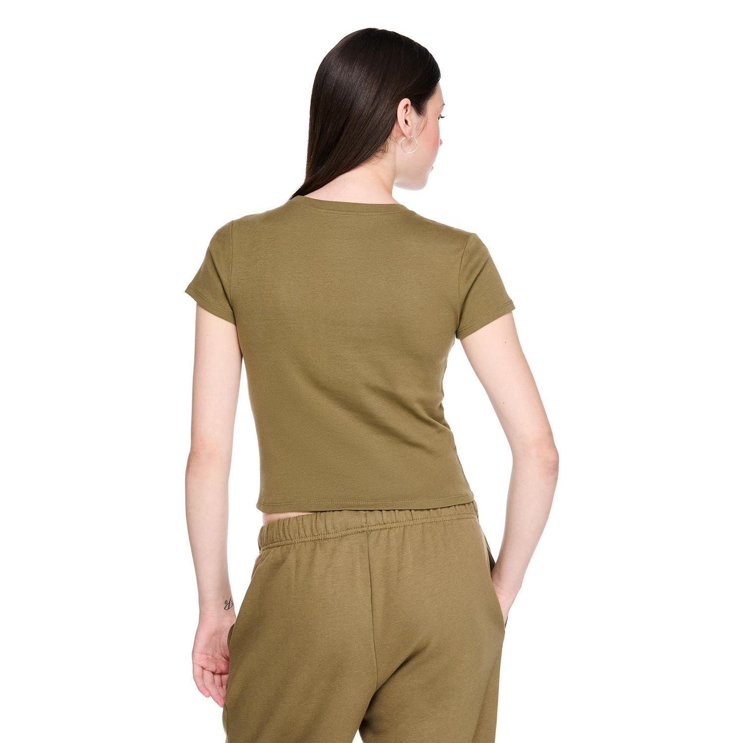 T-shirt coupe bébé No Boundaries pour femmes