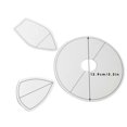 thumbnail image 2 of 3-piece Special-shaped Hollow Sewing Kit Patchwork Template DIY, 2 of 2