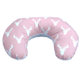 thumbnail image 2 of Ergonomic Pink Nursing Pillow with Moose Antler Pattern, #1pcs035fp, 2 of 2