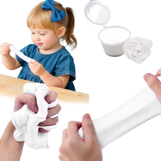 ToyKingdee Slime Bonbon avec Breloques, Boue Parfumée, Non Collant, Jouet Anti-Stress