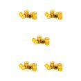 thumbnail image 3 of Redempat 4 Pieces Car Tire Valve Caps Flag Pattern Stem Cover Repair Parts for Bicycle Motorcycle Electric Bike Accessories Gold 5Set, 3 of 6