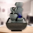 thumbnail image 3 of simhoa Tabletop Water Meditation With Lights Office Living 1, 3 of 7