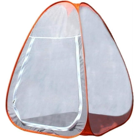 Vensio -Buddhist Meditation Tent for Single Person, Free-Standing Net Shelter with Quick Folding Design for Indoor and Outdoor Temples, Portable Cabana Camping Tent