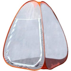 Vensio -Buddhist Meditation Tent for Single Person, Free-Standing Net Shelter with Quick Folding Design for Indoor and Outdoor Temples, Portable Cabana Camping Tent