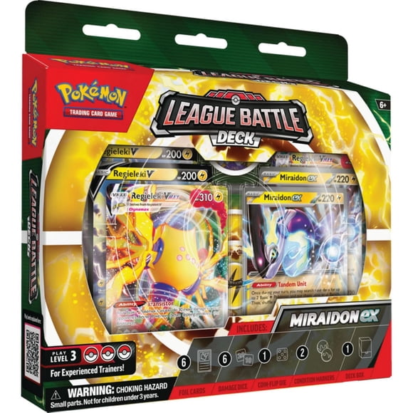 Pokemon Trading Card Games Miraidon Ex League Battle Deck