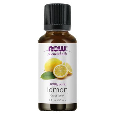 NOW Foods - Huile Essentielle de Citron 100 % Pure - 1 fl oz