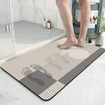thumbnail image 1 of Versatile Indoor Outdoor Absorbent Floor Mat,Non Slip Polyester Rug For Kitchen,Living Room,Bathroom,Washable Quick Drying Foot Mat For Home And Balcony Use,Soft Comfortable Easy Care Rug, 1 of 7