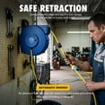 thumbnail image 4 of Goodyear Enrouleur de Rallonge Rétractable Robuste - 12AWG, Longueur 65 Pieds, Triple, 4 of 7