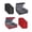 Black Red Grey, variant on Bunblic 2 Pieces Card Deck Box Sport Cards Box Display Magnetics Closure with 8 Card Dividers Collectible Organizer Sports Cards Case Blue Green