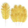 thumbnail image 1 of 12PCS Simulation Feuilles de Tournesol en Vrac Fausses Feuilles de Palmier Réalistes, 1 of 13