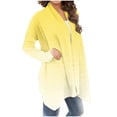 thumbnail image 5 of Pisexur Veste pour Femmes, Cardigans à devant Ouvert, Manteaux Trench, Vestes d'Automne, Mode pour Femmes, Cardigan Imprimé à Manches Longues, 5 of 5