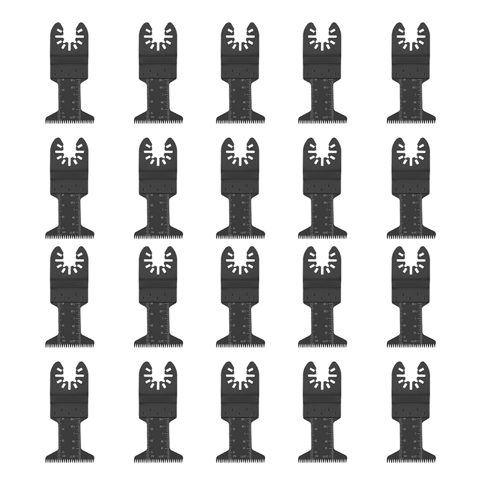 20Pcs 44mm Oscillating Multi Tool Long Teeth Saw Blades for Bosch Dremel Fein