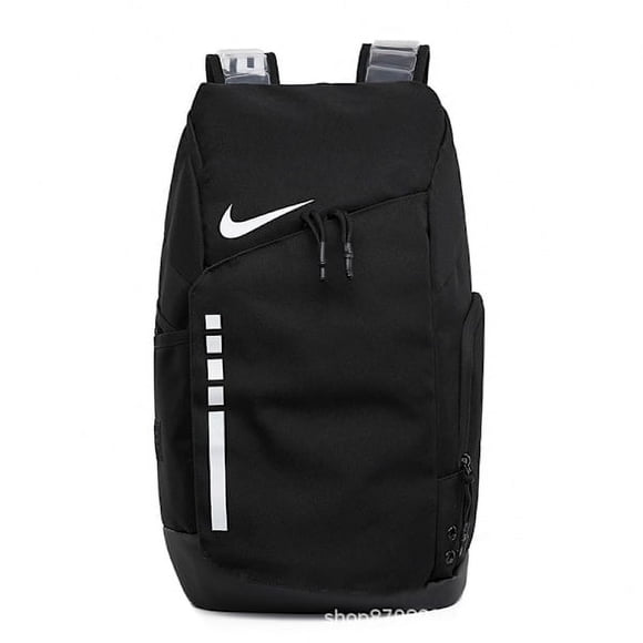 Unisex Nikes Elite Pro Basketball Backpack School Bag Fitness Travel Bag Laptop Bag Black White