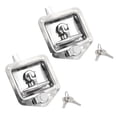 thumbnail image 1 of 1/2Pcs Stainless Steel RV Yacht Door Lock Accessories T-toolbox Lock For Caravan Truck RV Accessories Camper Trailer ,Variety of Features, 1 of 7
