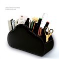 thumbnail image 5 of kurtrusly PU Remote Control Holder Large Storage For TV DVD And 4K Stick Controls Blu-Ray Four Tv Stick 4k B, 5 of 5