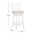thumbnail image 3 of Hillsdale Furniture Shannon Wood Counter Height Swivel Stool, 3 of 8