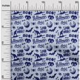 thumbnail image 2 of oneOone Polyester Spandex Light Blue Fabric Halloween Fabric For Sewing Printed Craft Fabric By The Yard 56 Inch Wide, 2 of 4