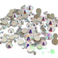 thumbnail image 1 of Swarovski 2058/2088 Crystal Nail Art Mixed Flatbacks Rhinestones, Crystal AB (001 AB), 1 of 5