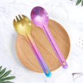 thumbnail image 5 of Spork Utensils Anti-rust Anti-oxidation Tableware Camping Hunting Spoon Utensils For Travel1pcssilver, 5 of 5