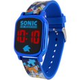 thumbnail image 3 of Sonic the Hedgehog Kids’ Digital LED Watch – Blue Strap with Sonic & Tails Design, 3 of 3