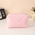 thumbnail image 1 of Boovnll Pencil Pouch, Portable Large Capacity Multifunction Cosmetics Bag, Coin Pouch, Pencil Bag with Zipper for Home, Office Supplies Storage, Pencil Case, 1 of 5