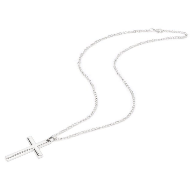 Bijoux Croix, Pendentif Croix Unisexe, Collier Croix Catholique, Design de Nouvelle Génération