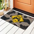 thumbnail image 1 of Tapis de Manette de Jeu Gamer Zone, Tapis de Porte Antidérapant Lavable en Machine, 36 Pouces x 24 Pouces, 1 of 6