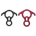 thumbnail image 3 of Transemion Climbing Descender Ring Equipment Rappelling Device Mountaineering Accessory Red, 3 of 6