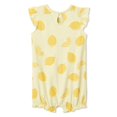 thumbnail image 2 of George Baby Girls' Flutter-Sleeve Romper, 2 of 2