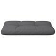 thumbnail image 2 of vidaXL Coussin de Palette Anthracite 80x40x12 cm Tissu, 2 of 5