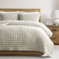 thumbnail image 1 of WDCOZY Ensembles de Literie Courtepointe Beige Grand Lit avec 2, 1 of 9
